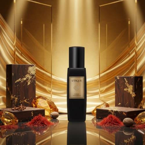Nišiniai kvepalai UTIQUE Gold sodrus ir elegantiškas 15 ml