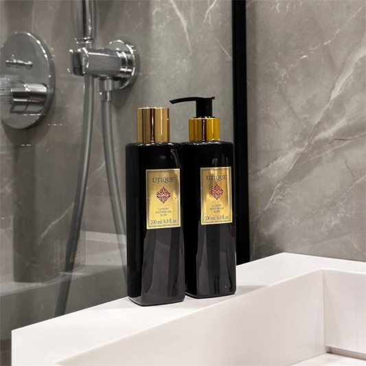 UTIQUE Prabangus prausimosi gelis RUBY nišinių kvepalų kvapo