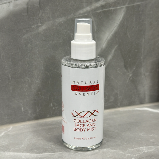 INVENTIA Kolageno drėkinamoji dulksna veidui ir kūnui