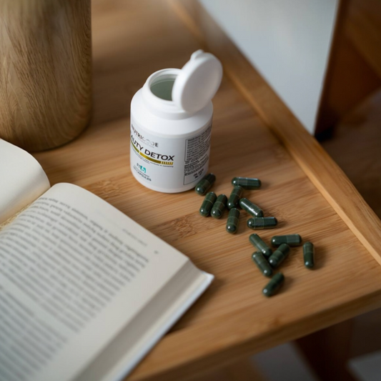 NUTRICODE Beauty Detox spirulina & kolagenas – oda, energija, detoksikacija