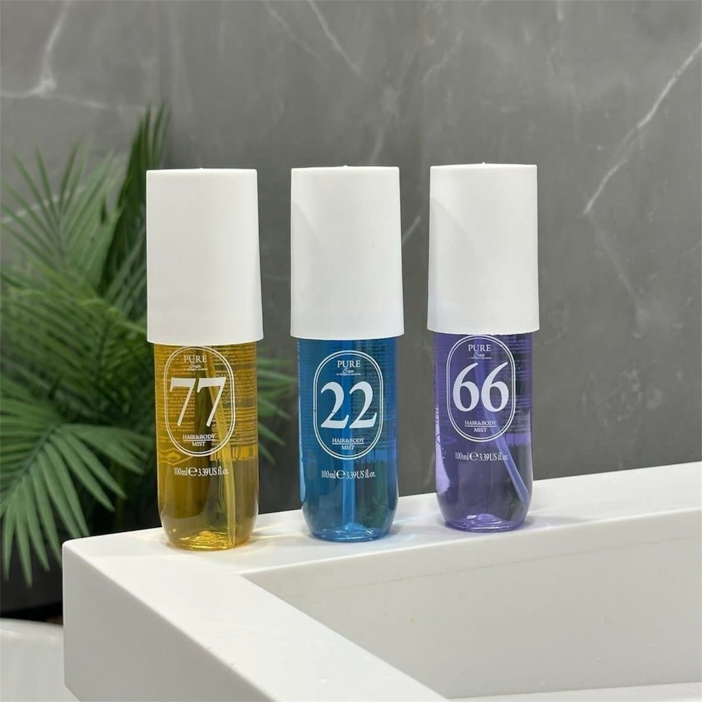 PURE SUN 66 kvapo plaukų ir kūno dulksna