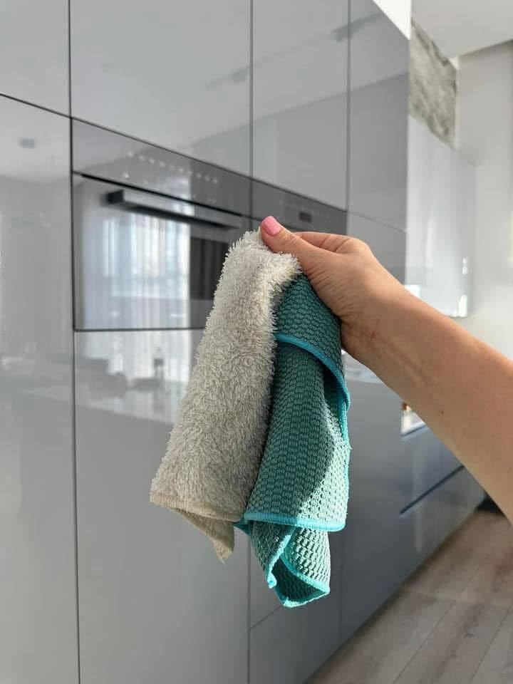Bambuko + mikropluošto šluosčių rinkinys – švara tik su vandeniu
