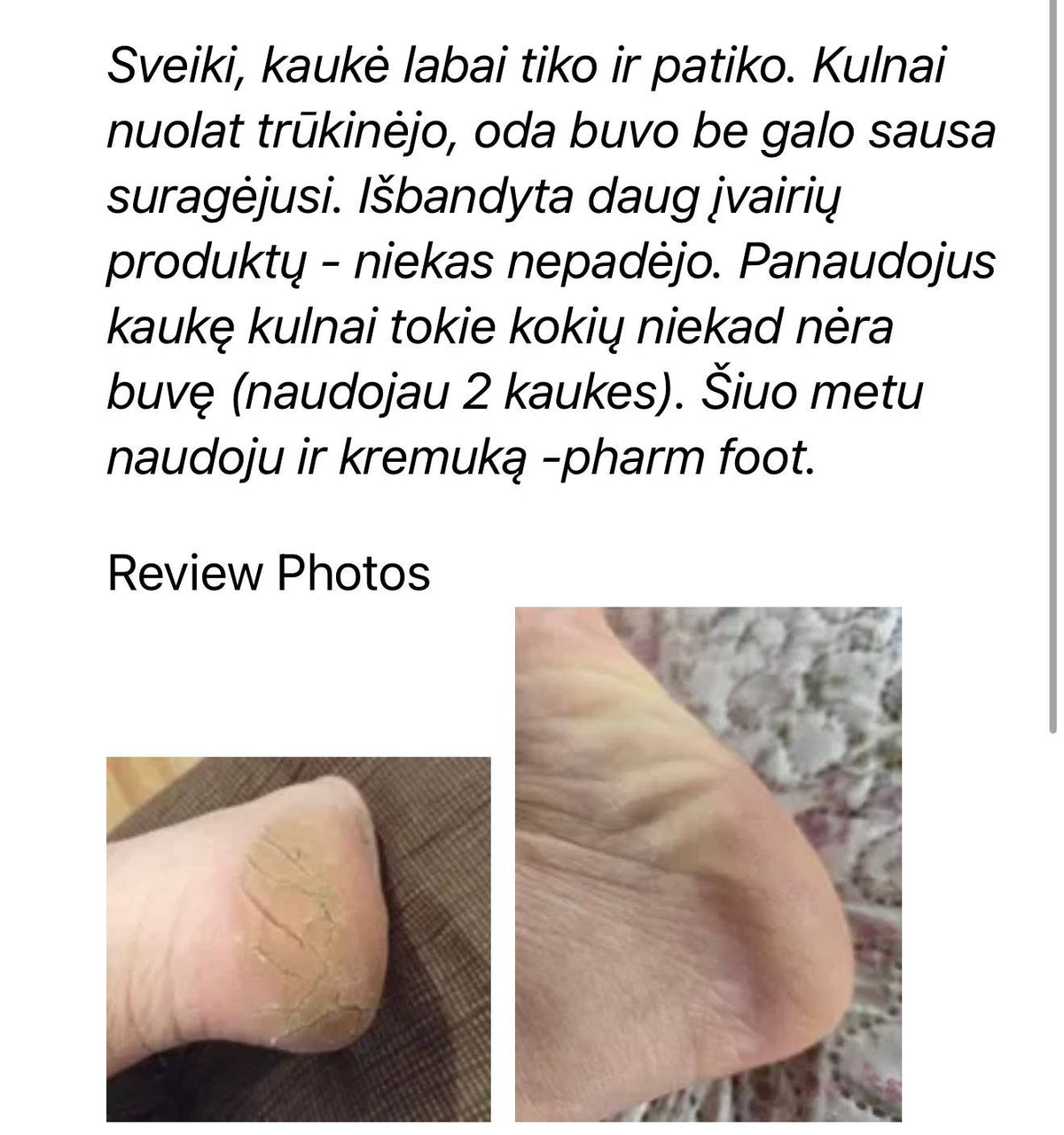 FONTAINAVIE Šveičiamoji pėdų kaukė