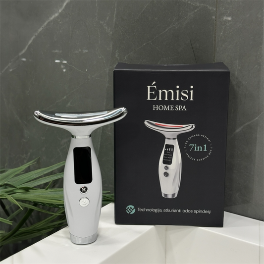 Veidą modeliuojantis LED masažuoklis "Émisi"