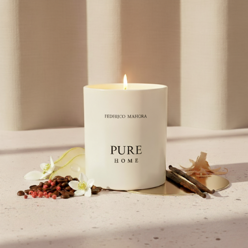 Dovanų rinkinys: kvapni žvakė + dekoratyviniai degtukai