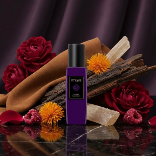UTIQUE Violet Oud kvepalai – sodrus ir intriguojantis medžio aromatas 15 ml