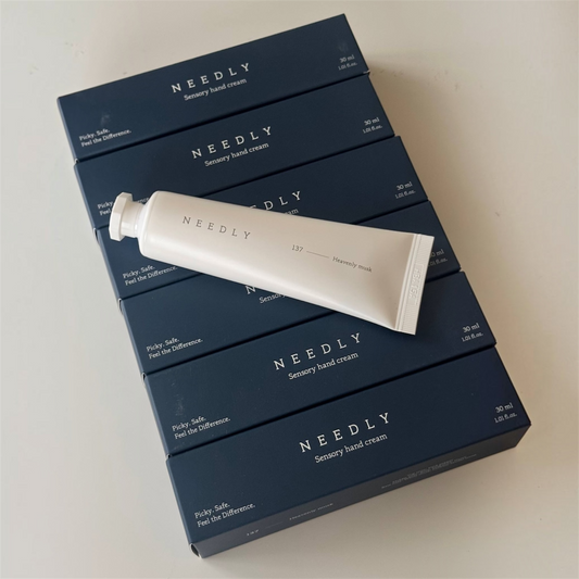 NEEDLY Sensory Hand Cream Heavenly Musk – drėkinantis rankų kremas