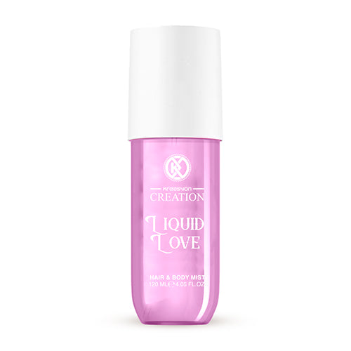 Kūno ir plaukų dulksna LIQUID LOVE 120 ml