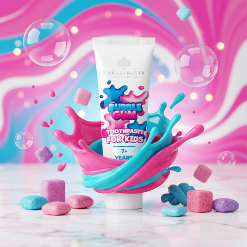 FONTAINAVIE Kramtomosios gumos skonio dantų pasta vaikams 7+