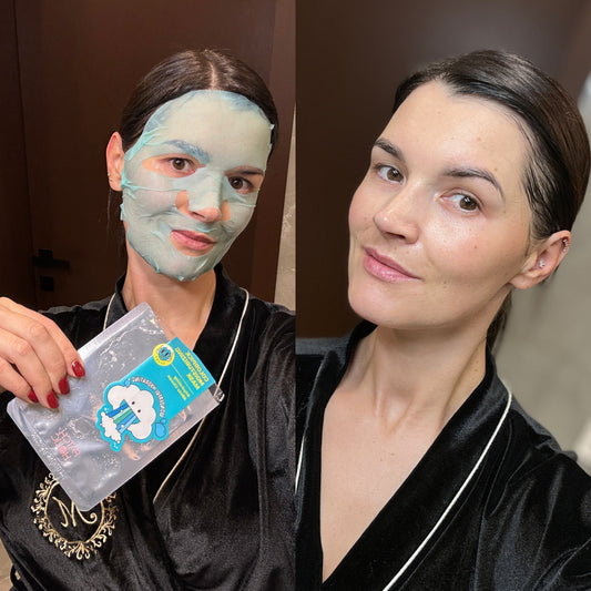 Korėjietiška drėkinamoji kaukė PATCH HOLIC COLORPICK