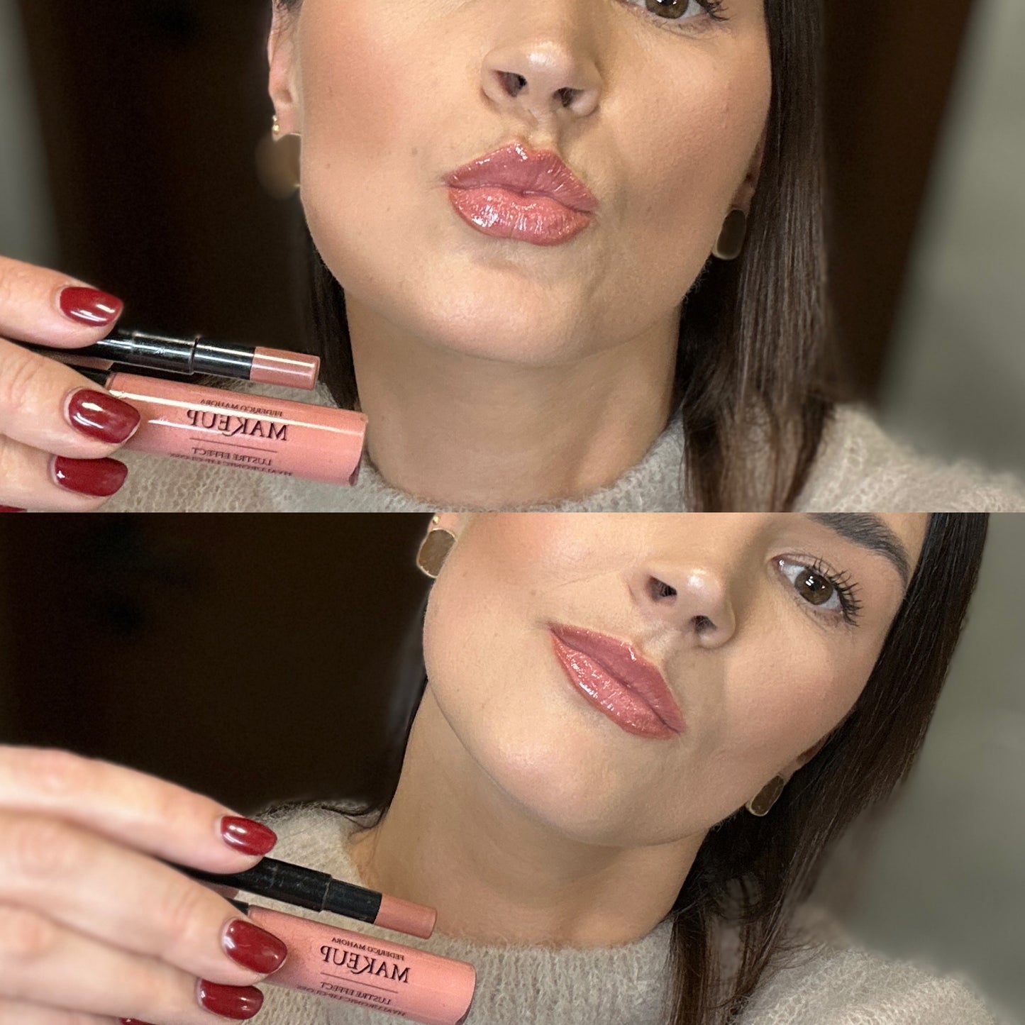 Dovanų rinkinys: Lūpų pieštukas + lūpų blizgis Classy Lady