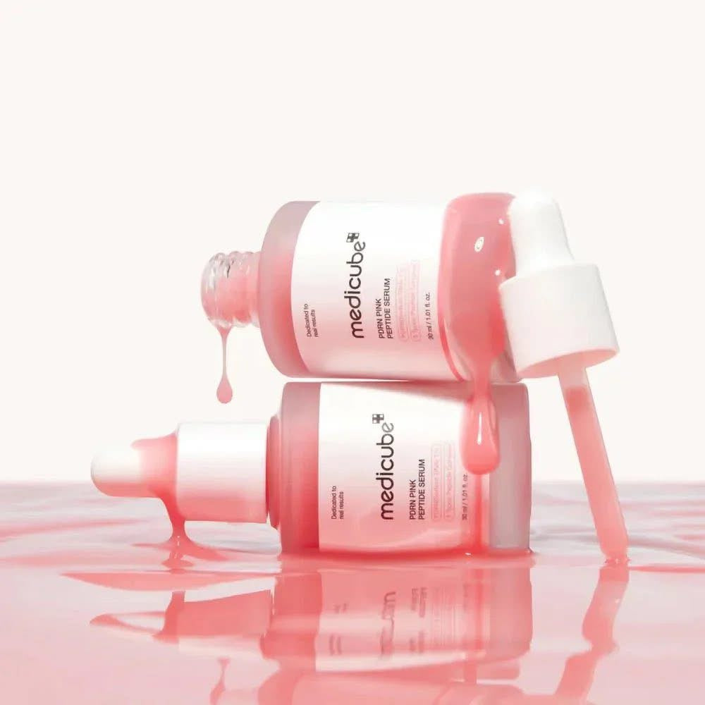 Medicube PDRN Pink Peptide Serum - veido serumas su peptidais