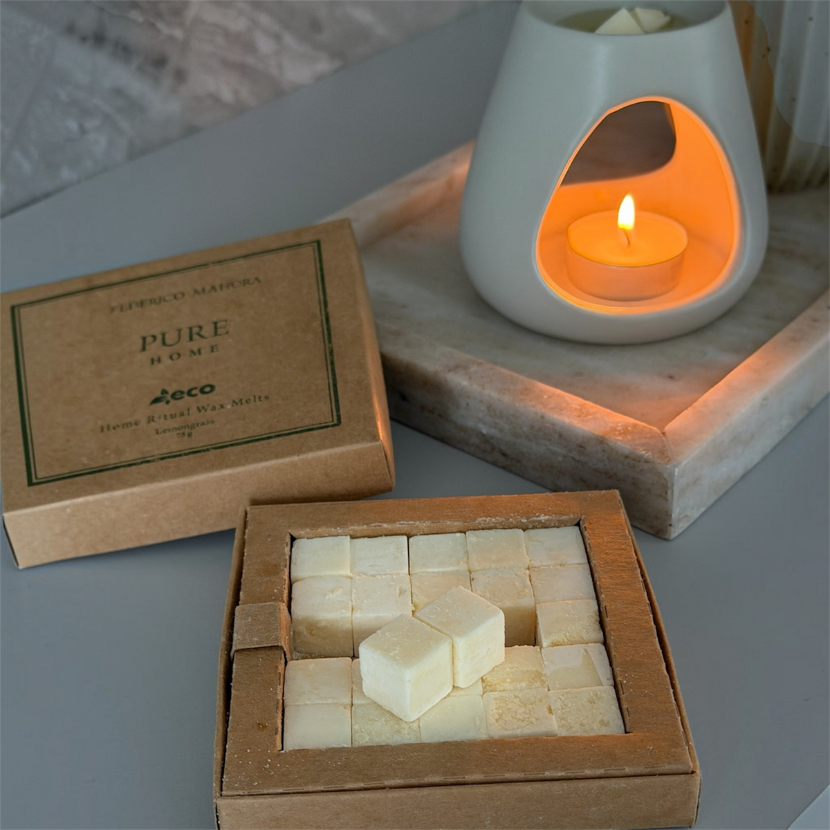 Ekologiškas kvapnusis vaškas ECO SANDALWOOD kvapo