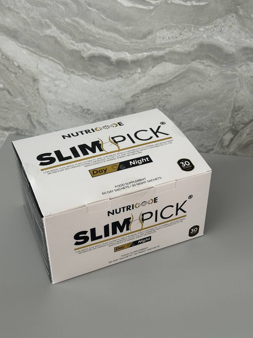 Slimpick 405 g NUTRICODE dienos ir nakties pagalba kūno svorio kontrolei