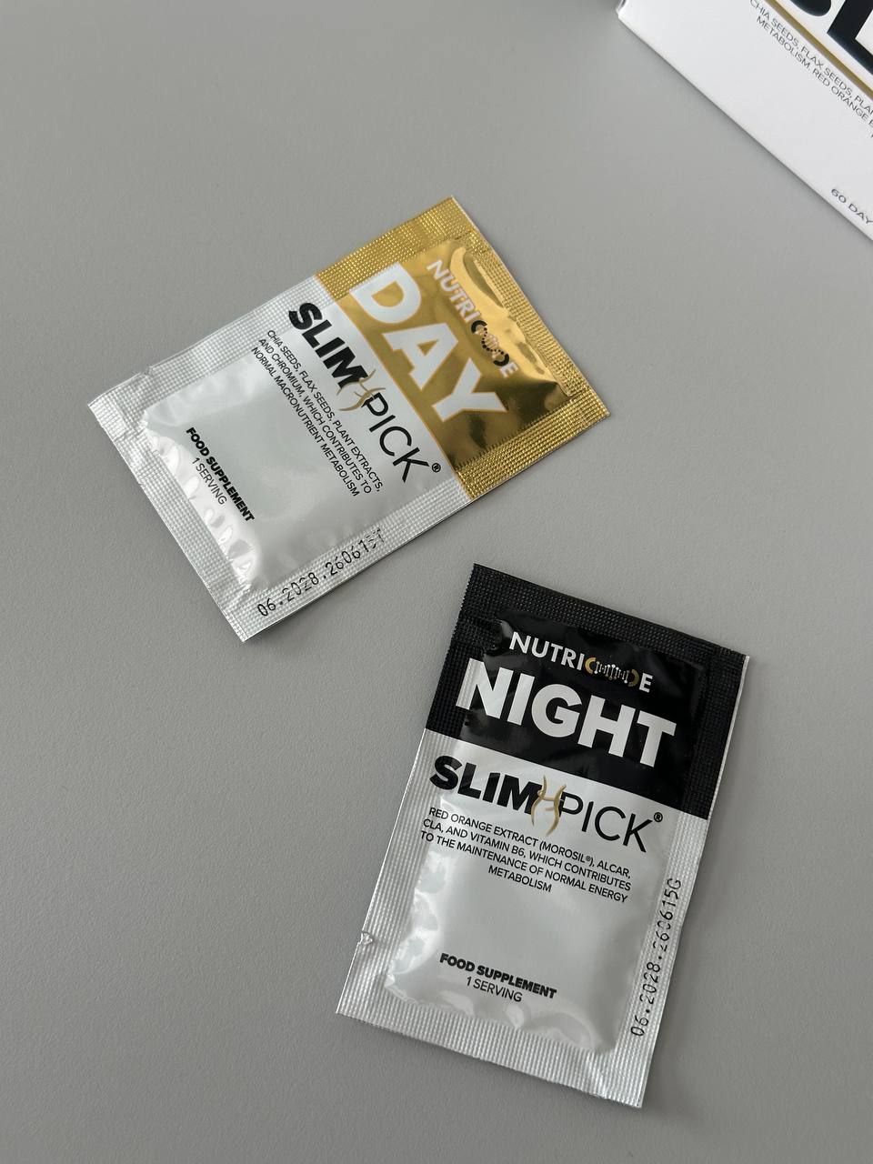 Slimpick 405 g NUTRICODE dienos ir nakties pagalba kūno svorio kontrolei