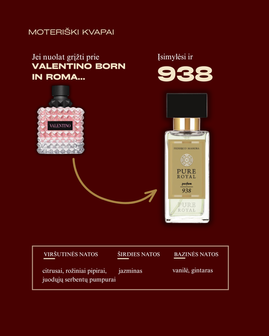 PURE ROYAL kvepalai 938 - moterims 50ml