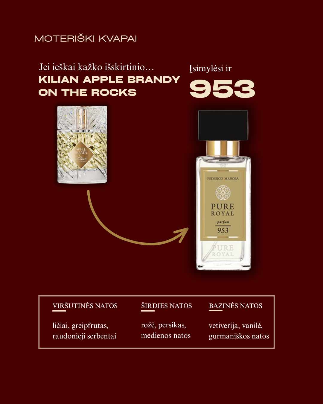 PURE ROYAL kvepalai 953 - unisex 50ml