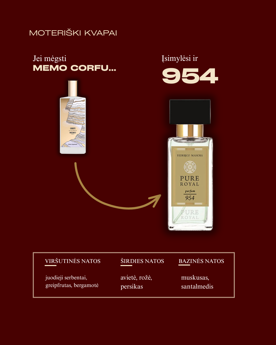 PURE ROYAL kvepalai 954 - unisex 50ml