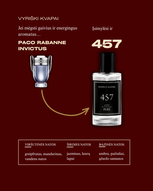 PURE 457 kvepalai vyrams 50ml