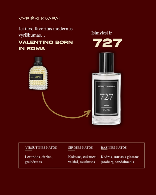 PURE 727 kvepalai vyrams 50ml