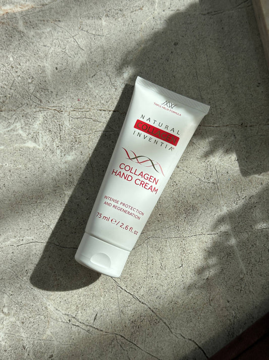 Inventia kolageno intensyviai drėkinantis rankų ir nagų kremas 75 ml