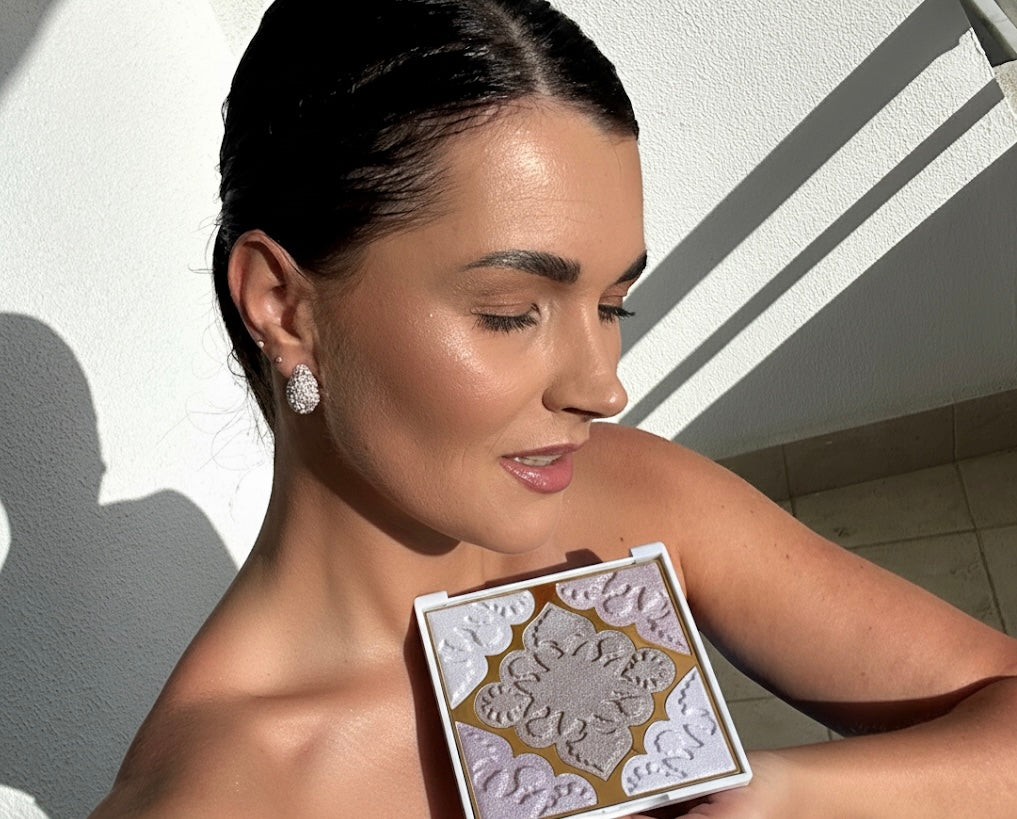 UTIQUE highliter švytėjimo suteikianti pudros paletė GLASS SKIN