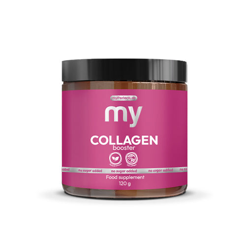 Jūrinis kolagenas Collagen Booster 120 g – myPerfectLab be pridėtinio cukraus