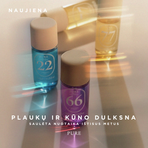 PURE SUN 77 kvapo plaukų ir kūno dulksna
