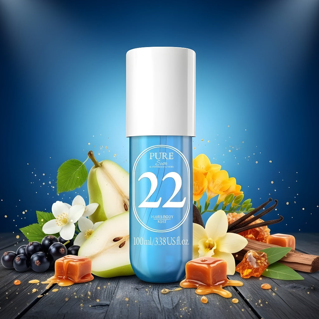 PURE SUN 22 kvapo plaukų ir kūno dulksna