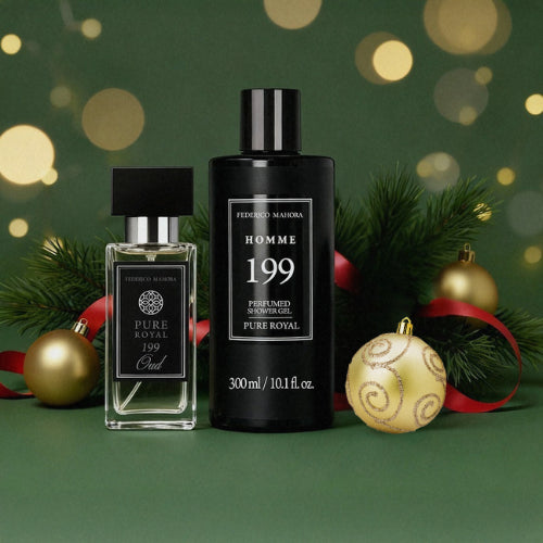 Dovanų rinkinys: Pure Royal kvepalai + parfumuotas prausimosi gelis