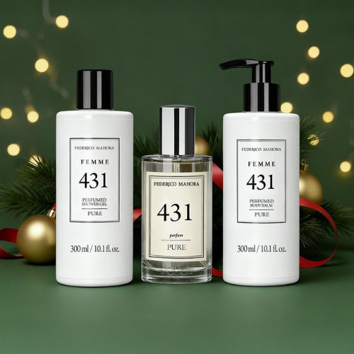 Dovanų rinkinys: PURE kvepalai + parfumuotas prausimosi gelis + kūno balzamas