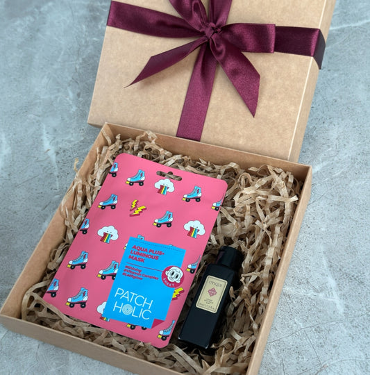 Dovanų rinkinys: Utique Ruby prausimosi gelis + veido kaukė