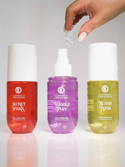 Kūno ir plaukų dulksna WIGGLE PUFF