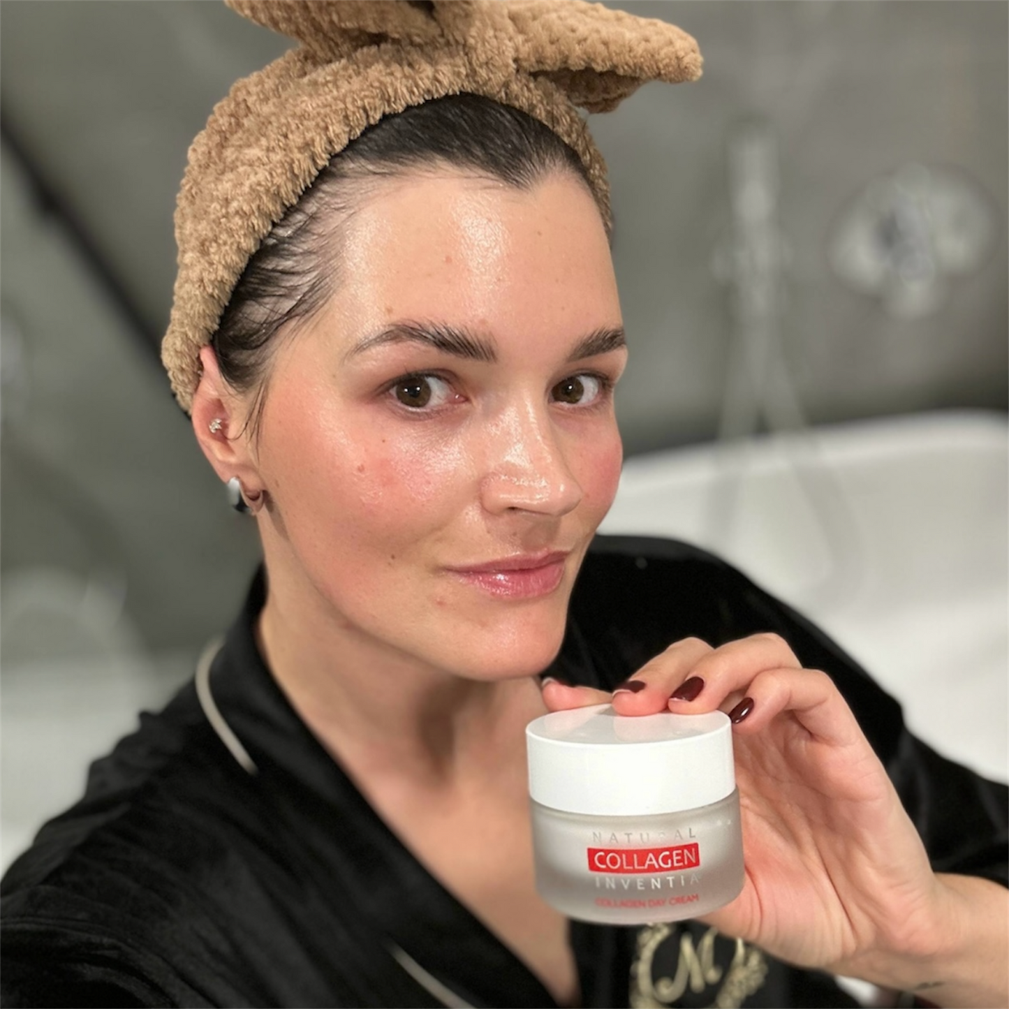 Veido rutinos rinkinys: Inventia kolageno dieninis ir naktinis kremai