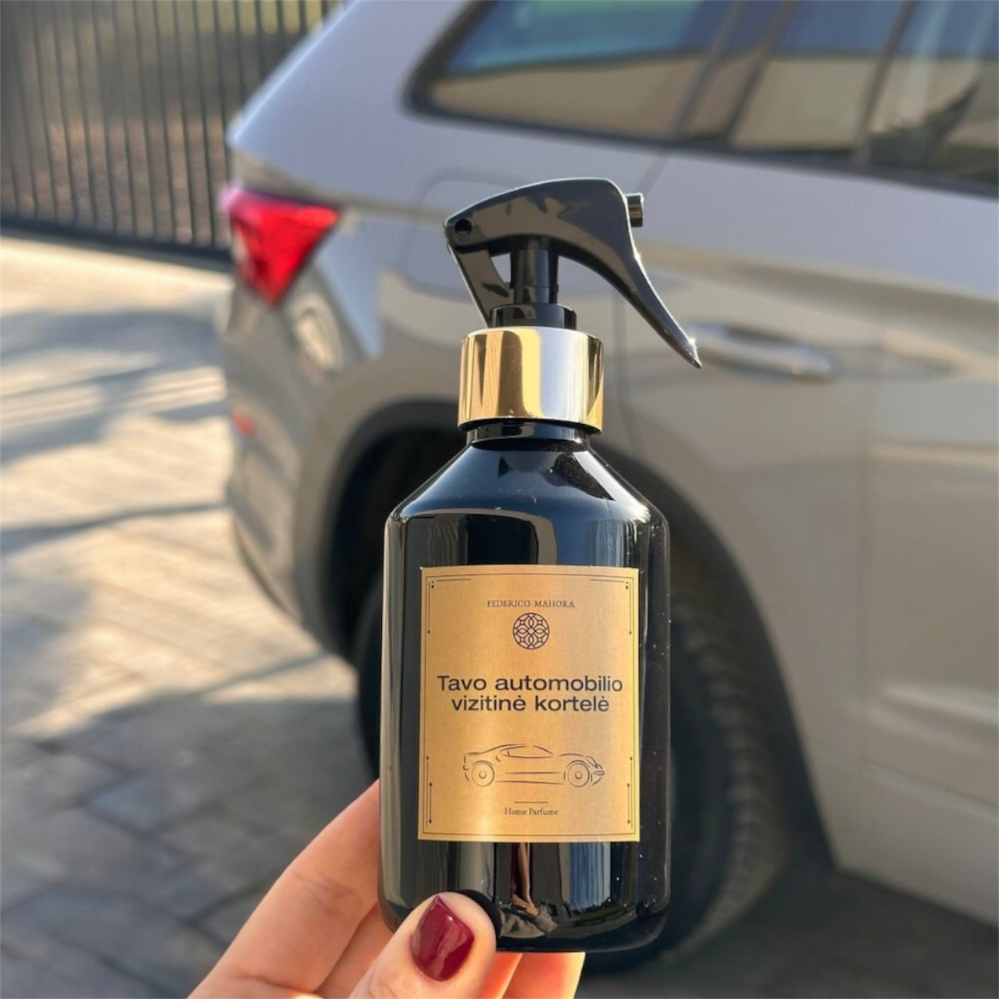 Personalizuoti patalpų ir automobilio kvepalai 900 "Tavo automobilio vizitinė kortelė"