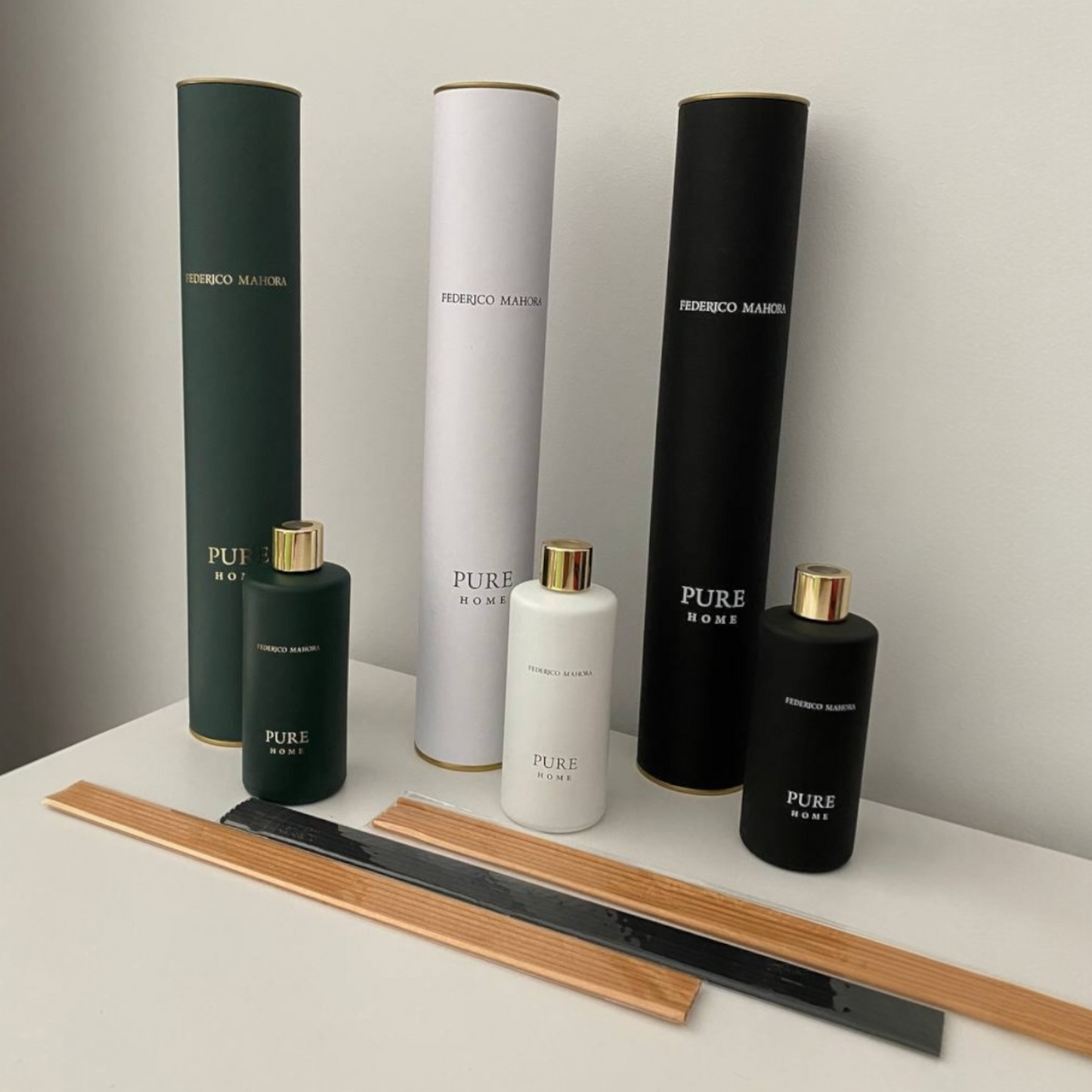 Aliejinis namų kvapas 81 su lazdelėmis HOME RITUAL baltas 100 ml