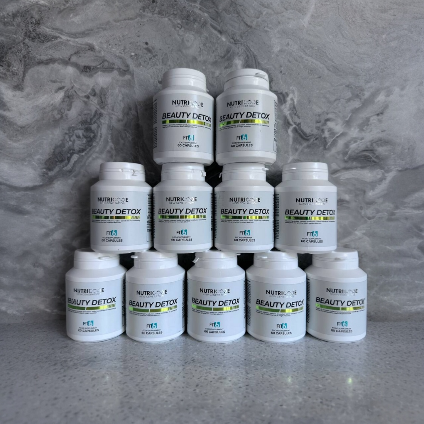 NUTRICODE Beauty Detox spirulina & kolagenas – oda, energija, detoksikacija