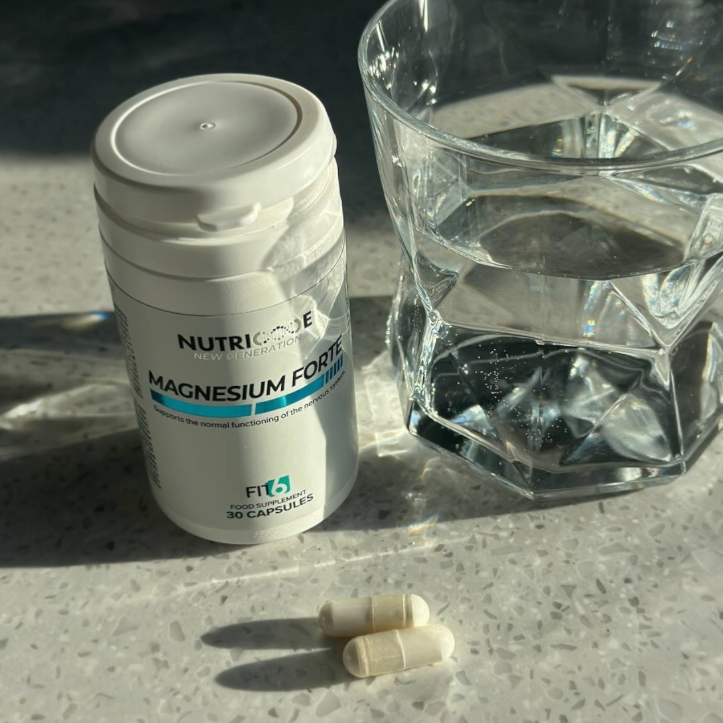 NUTRICODE Magnesium Forte magnis – 4 formų kompleksas miegui, nervams ir raumenims