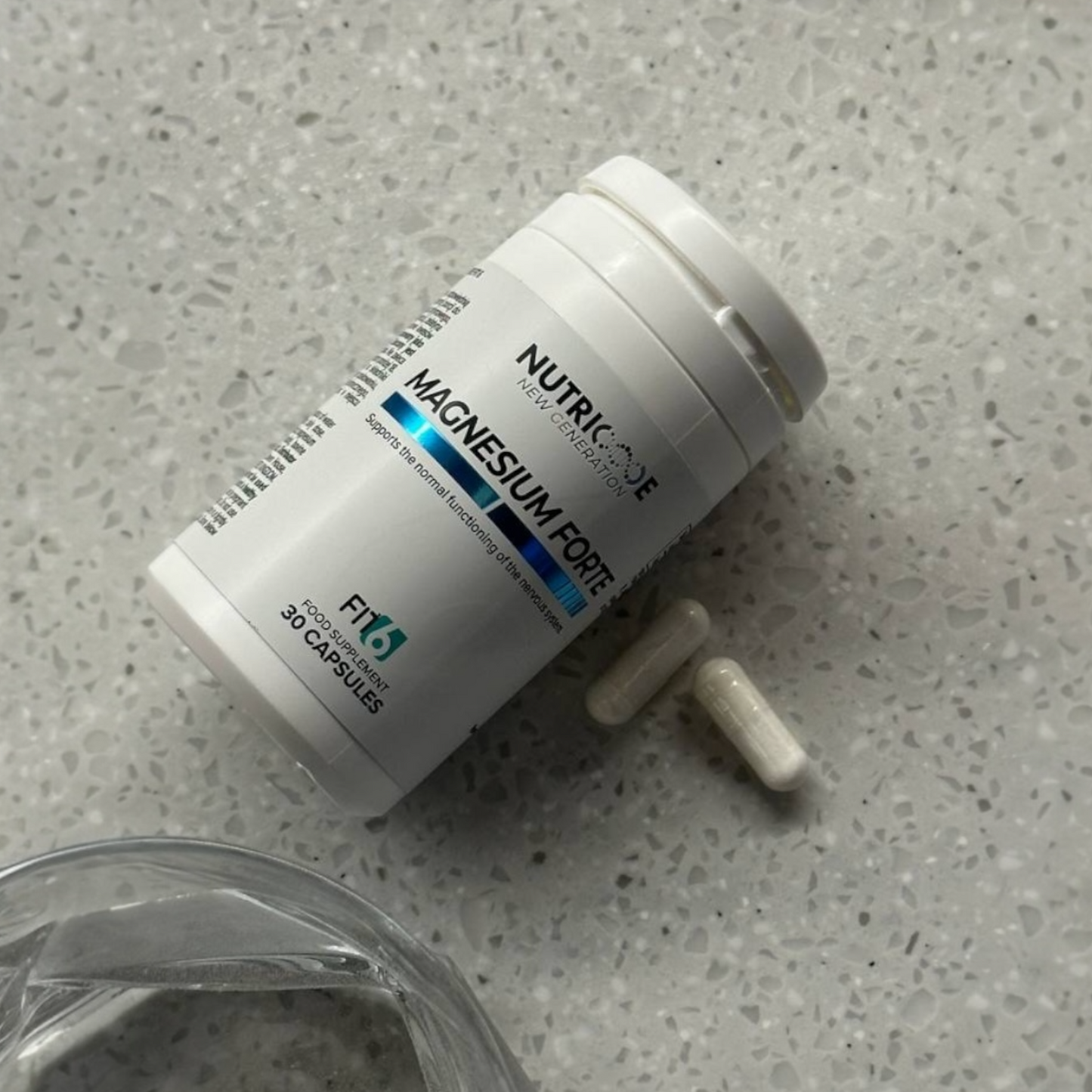 NUTRICODE Magnesium Forte magnis – 4 formų kompleksas miegui, nervams ir raumenims