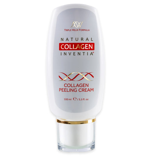 INVENTIA natūralaus kolageno kreminis veido šveitiklis 100 ml