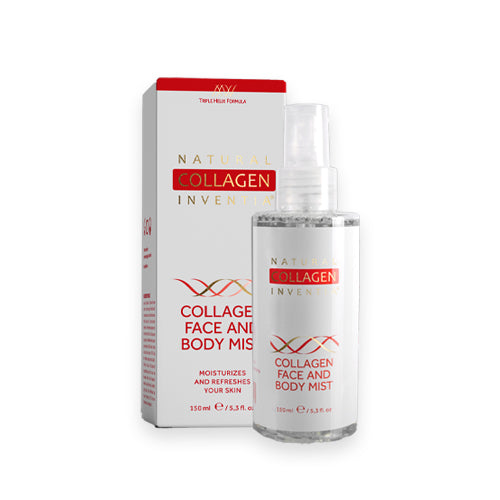 INVENTIA Kolageno drėkinamoji dulksna veidui ir kūnui