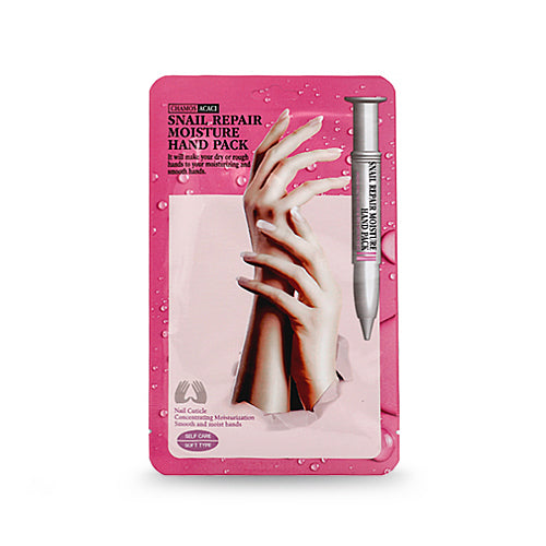 Drėkinamoji rankų kaukė su sraigių sekreto filtratu CHAMOS ACACI