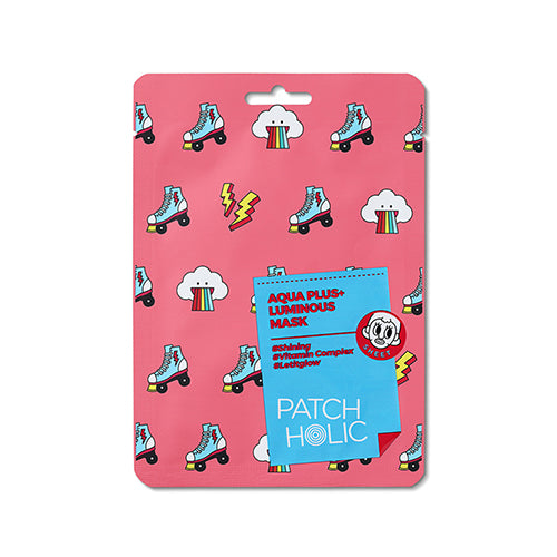 Korėjietiška švytėjimo suteikianti kaukė PATCH HOLIC AQUA PLUS